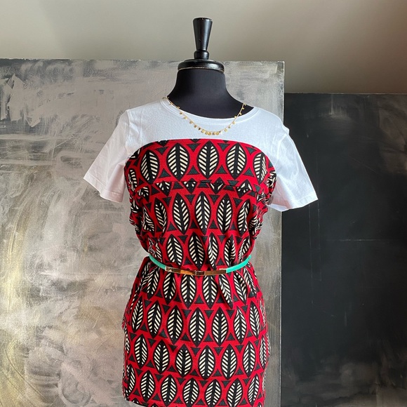 LulaRoe Red Cassie Skirt Solid Burgundy- SZ S - Picture 6 of 6